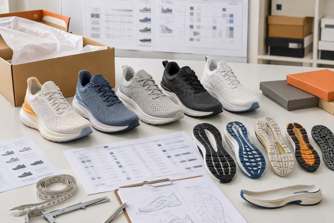 DHgate Nike Running Shoe Spreadsheet Guide visual guide for dhgate